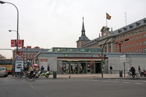 Bus interchange and station of Moncloa