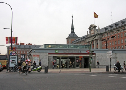 Bus interchange and station of Moncloa