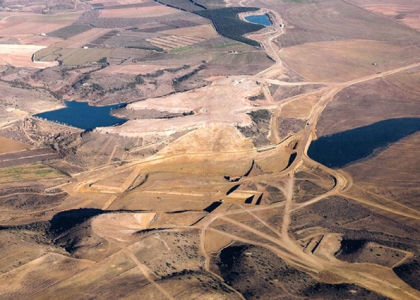 Proyecto del embalse de San Salvador en Huesca (España)