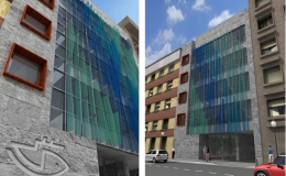 Sede de la dirección provincial del Instituto Social de la Marina en Gijón (España)