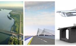 Civil Engineering - Bridge of Vidin - Calafat