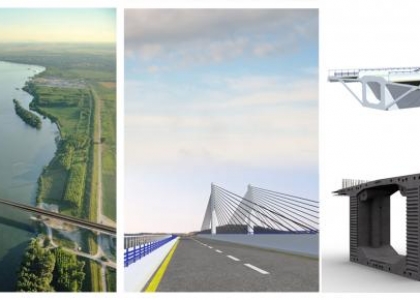 Civil Engineering - Bridge of Vidin - Calafat