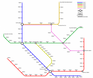 Proyecto de Transporte Público de Riyadh